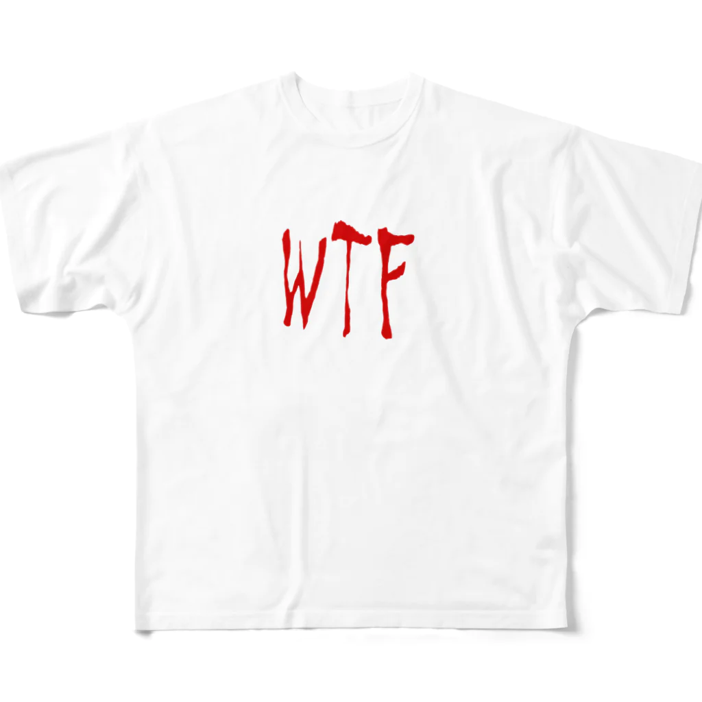 WTFのWTF フルグラフィックTシャツ