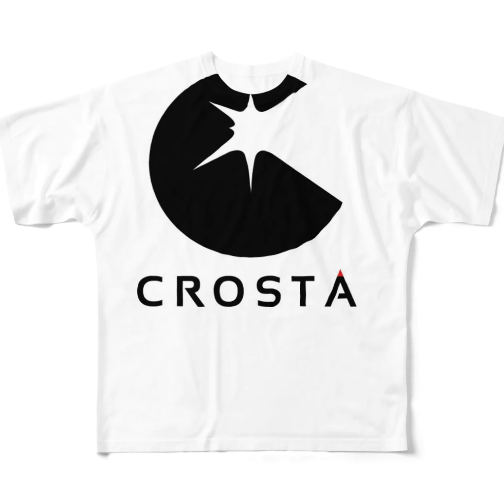 ART☆ROOM:CROSTA あーとるーむくろすたのスタジオ・ロゴTシャツ フルグラフィックTシャツ