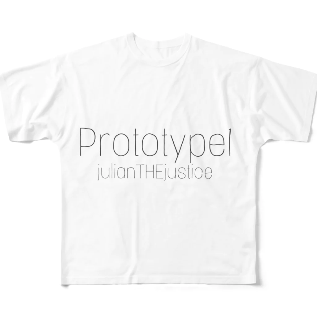 julianTHEjusticeのPrototype1 フルグラフィックTシャツ