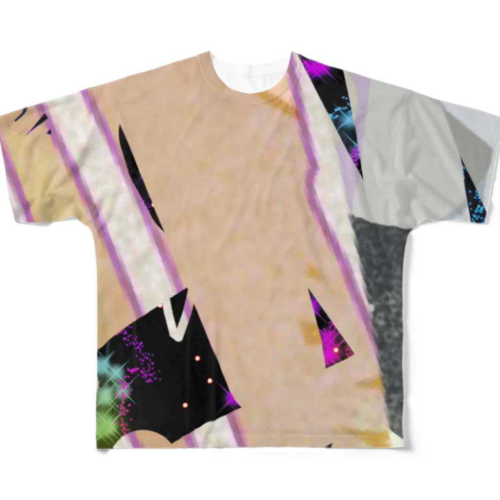 hokora_chanの2021.4.19  タイル All-Over Print T-Shirt