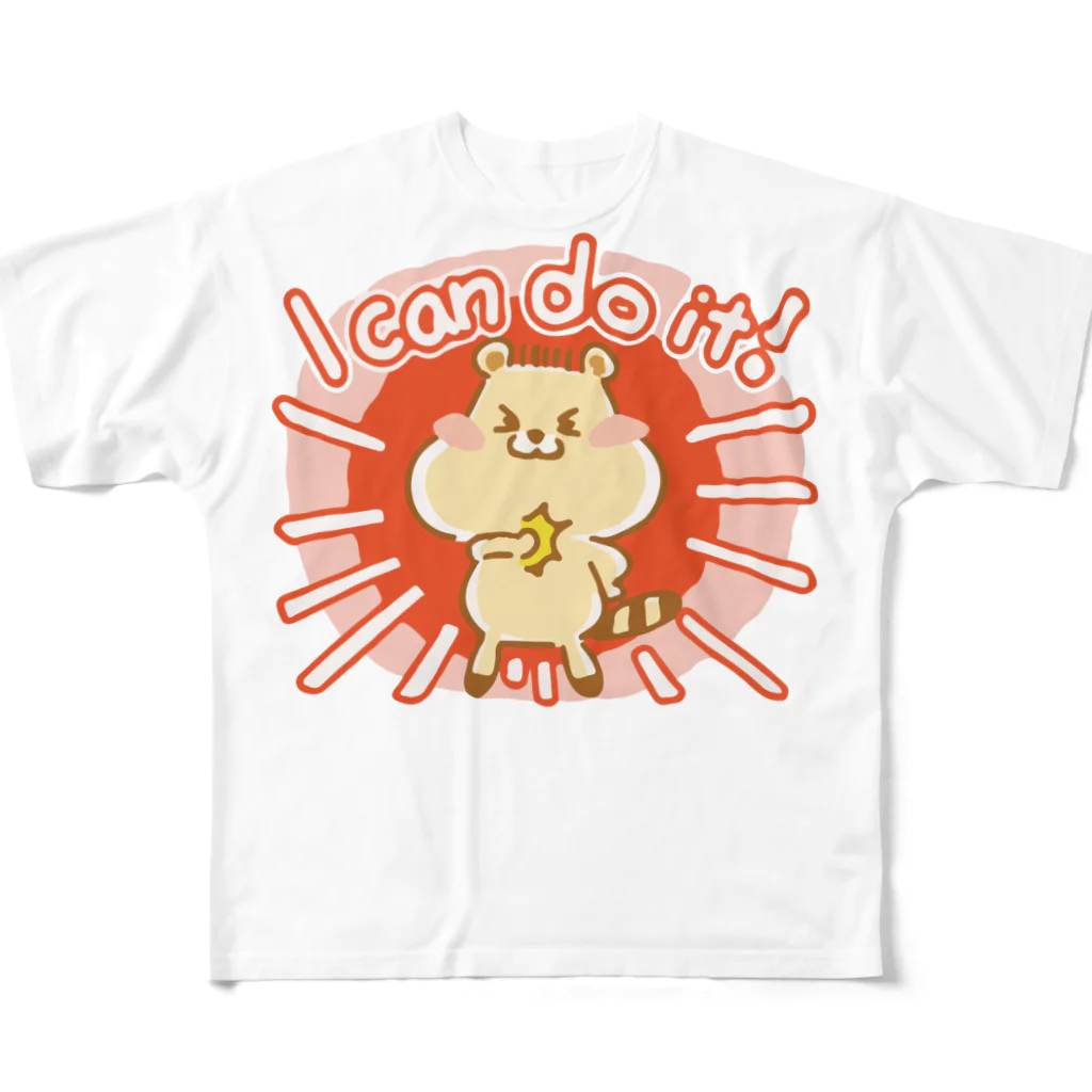 きゃらくたん@LINEスタンプ発売中のたんポコ All-Over Print T-Shirt