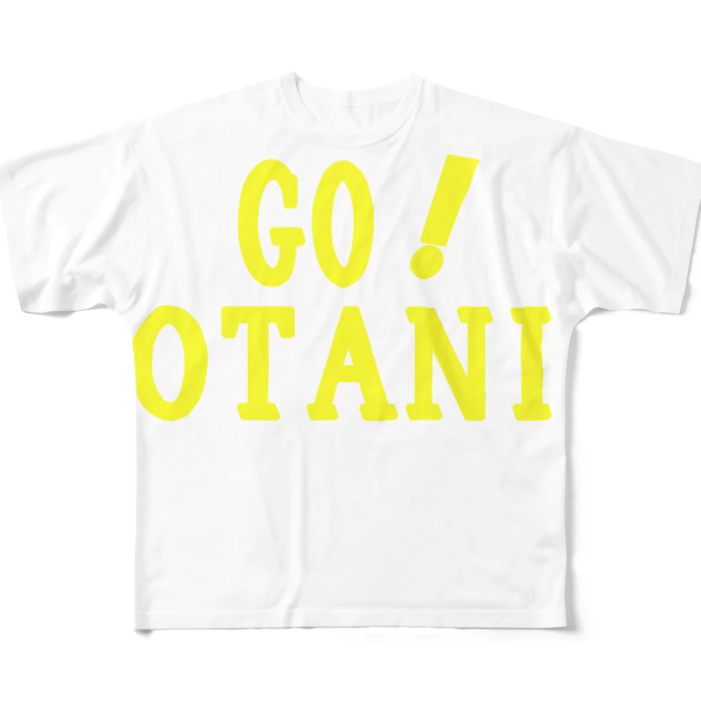 AAAstarsのGO！OTANI フルグラフィックTシャツ