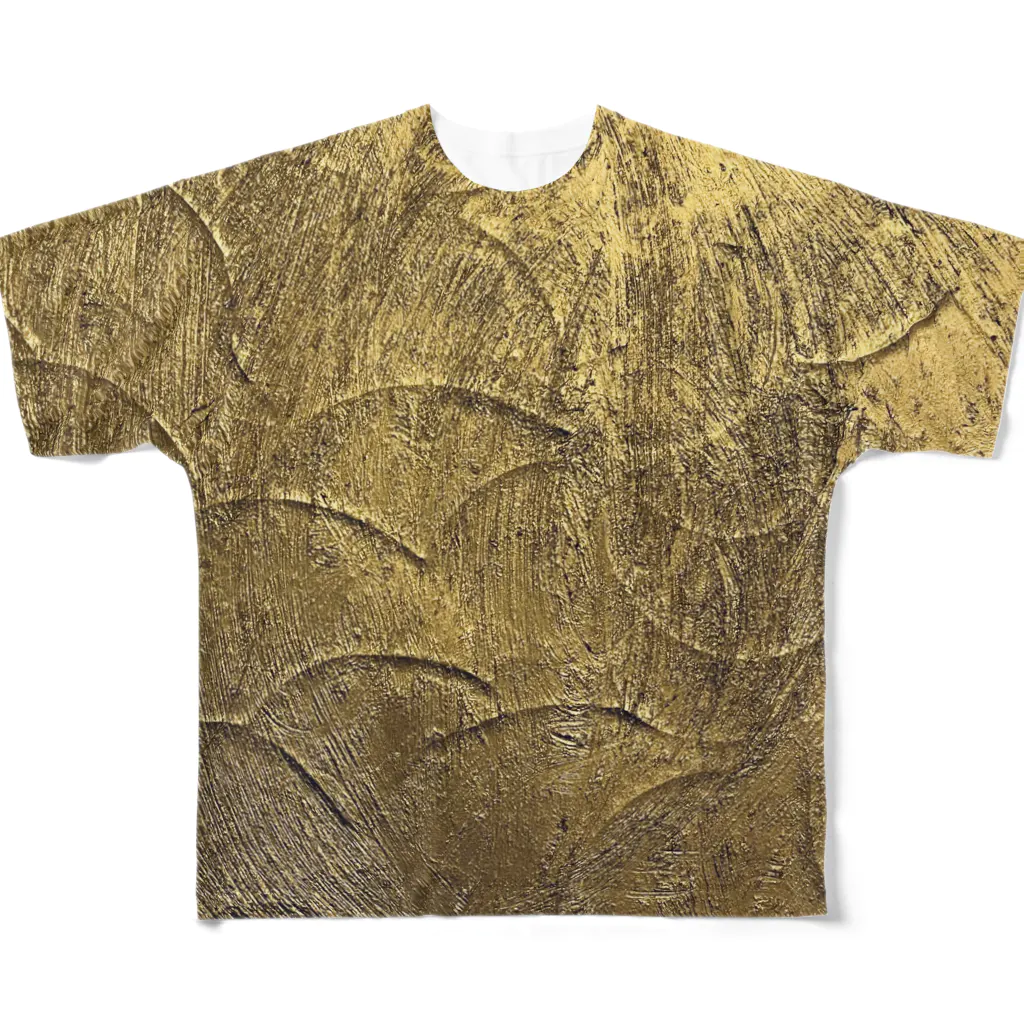 Yoshiki house 岡村芳樹の黄金豹 フルグラフィックTシャツ