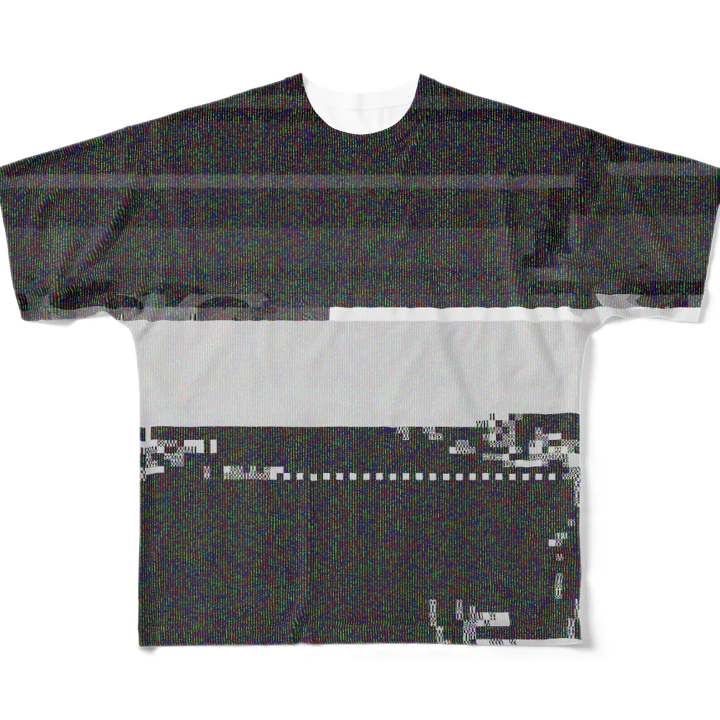 Y@nzuのNoisy All-Over Print T-Shirt