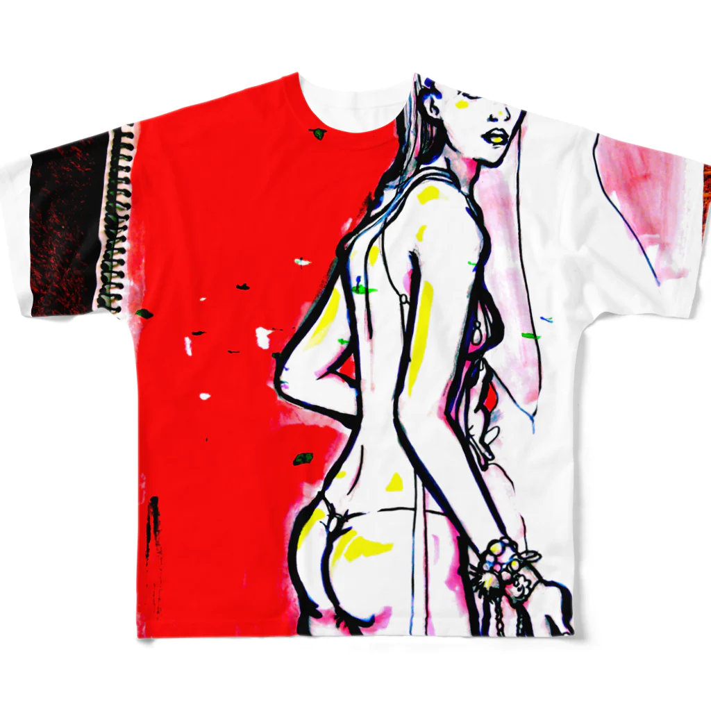 pecoのback All-Over Print T-Shirt