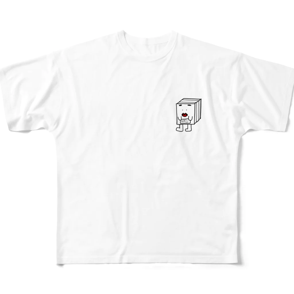 official☆kamimiのゴンザレスくん フルグラフィックTシャツ