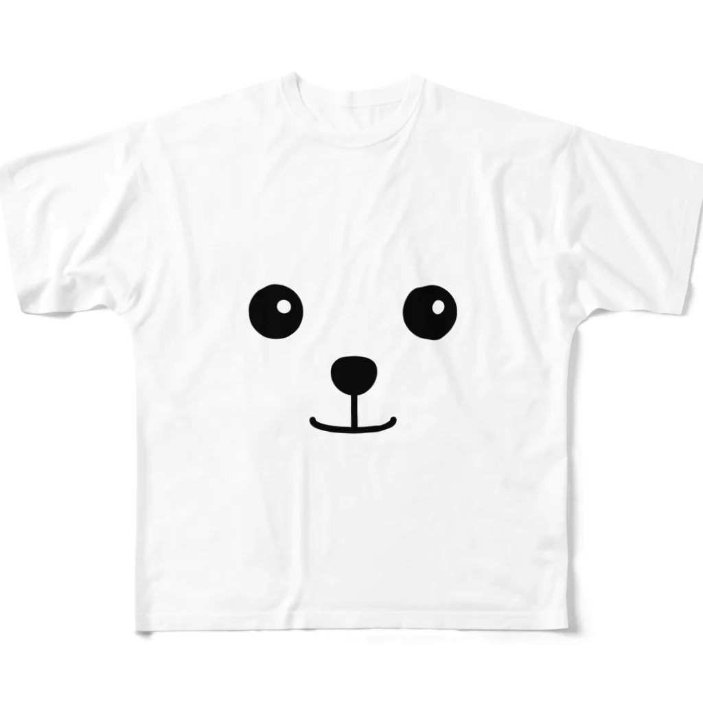 ポメラニアンのポメリンのうるうるわんこ All-Over Print T-Shirt