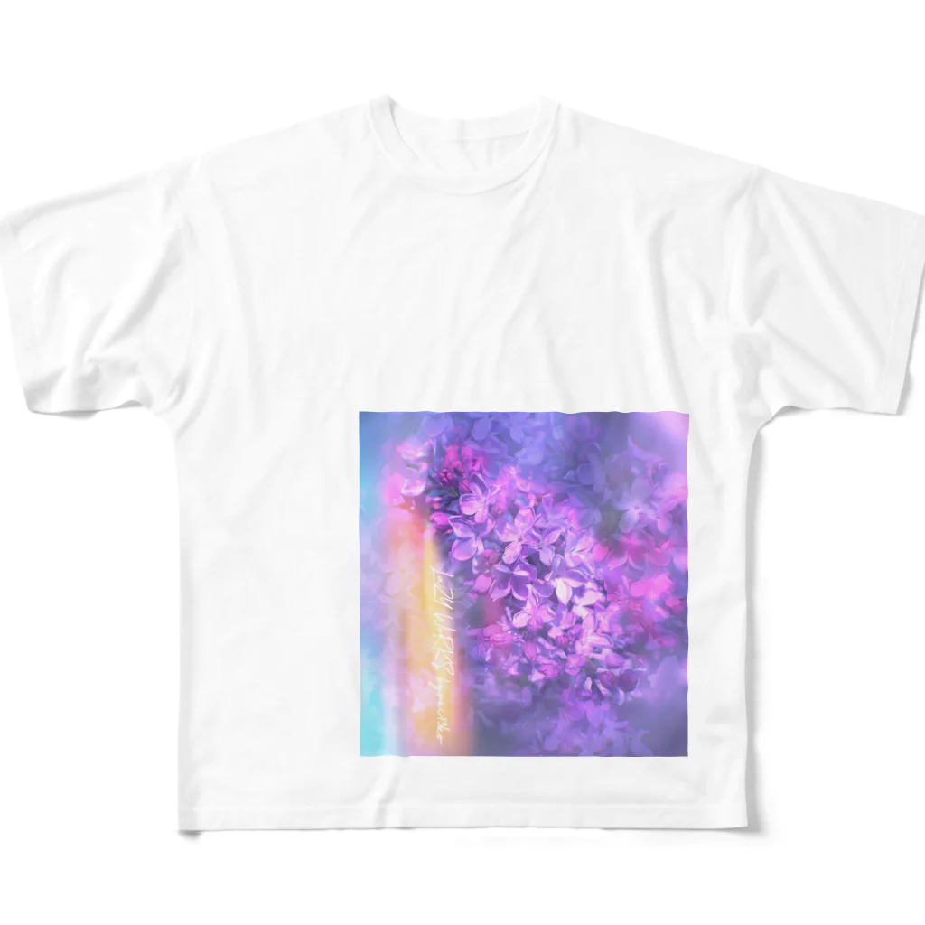 manulnuma131のジャスミン グラデーション All-Over Print T-Shirt