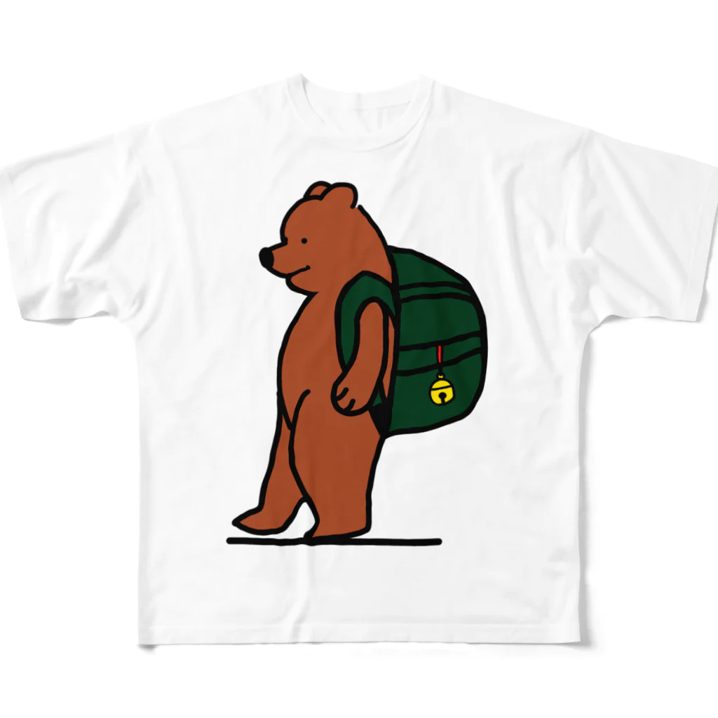 ＋Whimsyのcamp bear フルグラフィックTシャツ