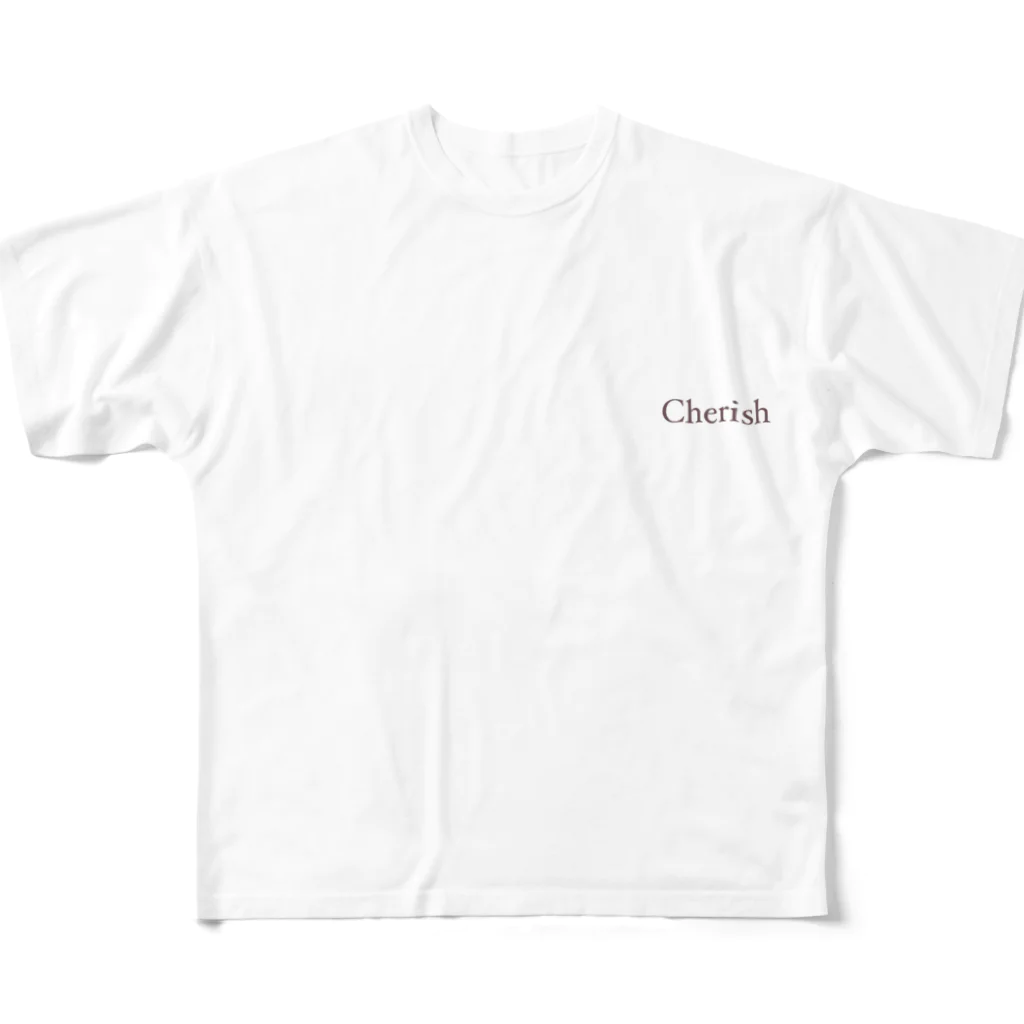 CherishのCherish Tシャツ フルグラフィックTシャツ