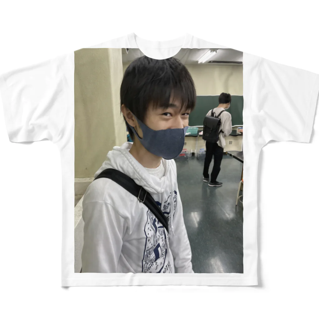 とみ田監修 豚ラーメンbotのとぅに フルグラフィックTシャツ