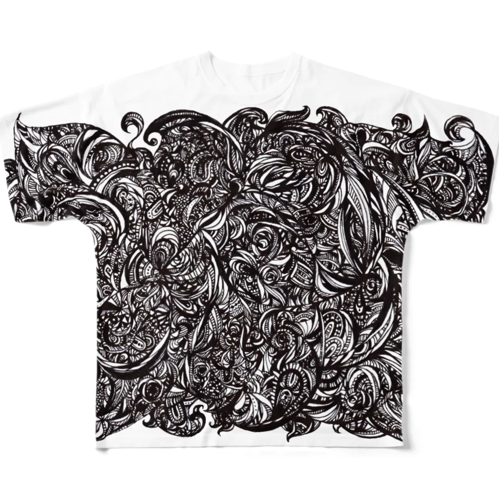 …！のごちゃ All-Over Print T-Shirt