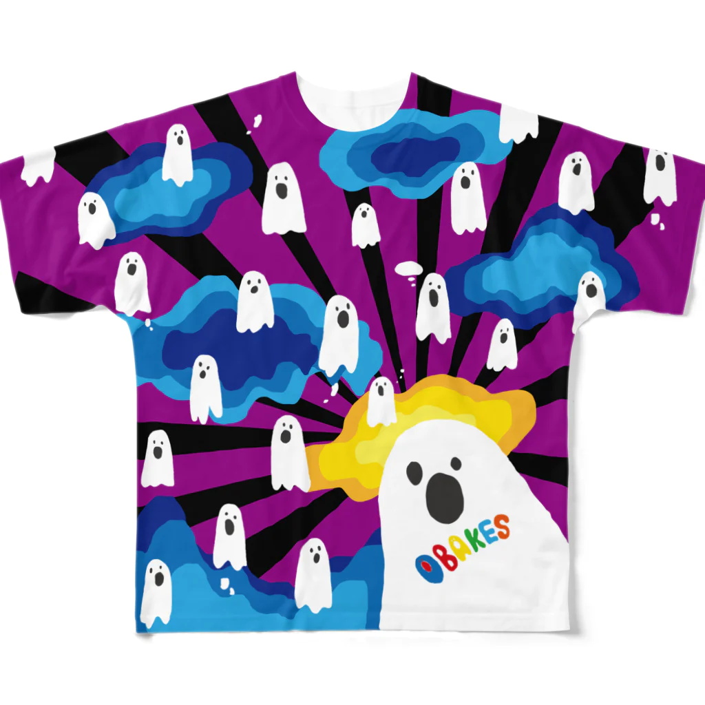 CHEBLOのOBAKES  All-Over Print T-Shirt