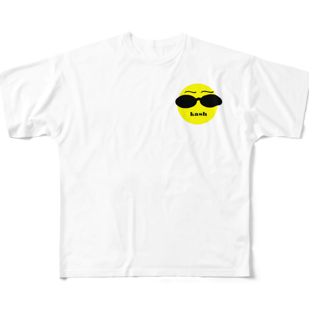 kash（かしゅ）のKASH『カシュ』 フルグラフィックTシャツ