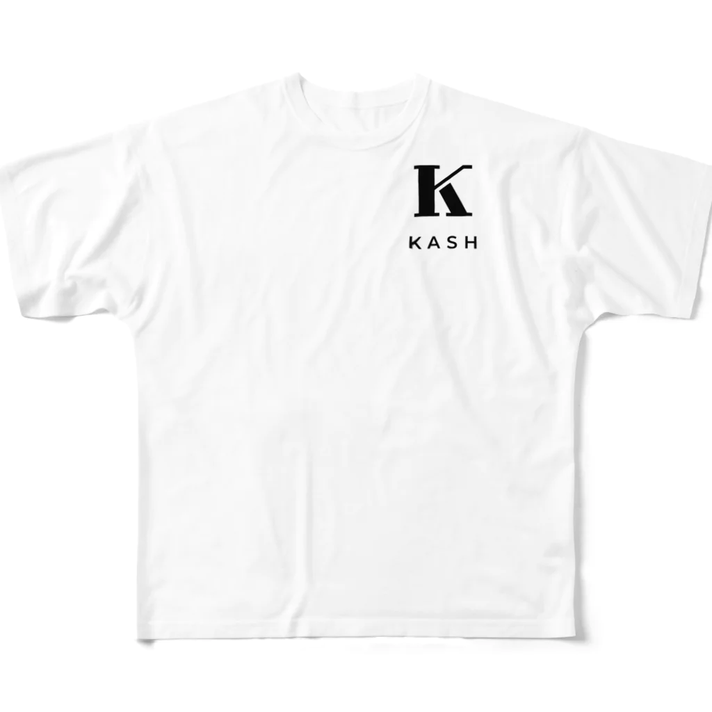 kash（かしゅ）のKASH『カシュ』 フルグラフィックTシャツ