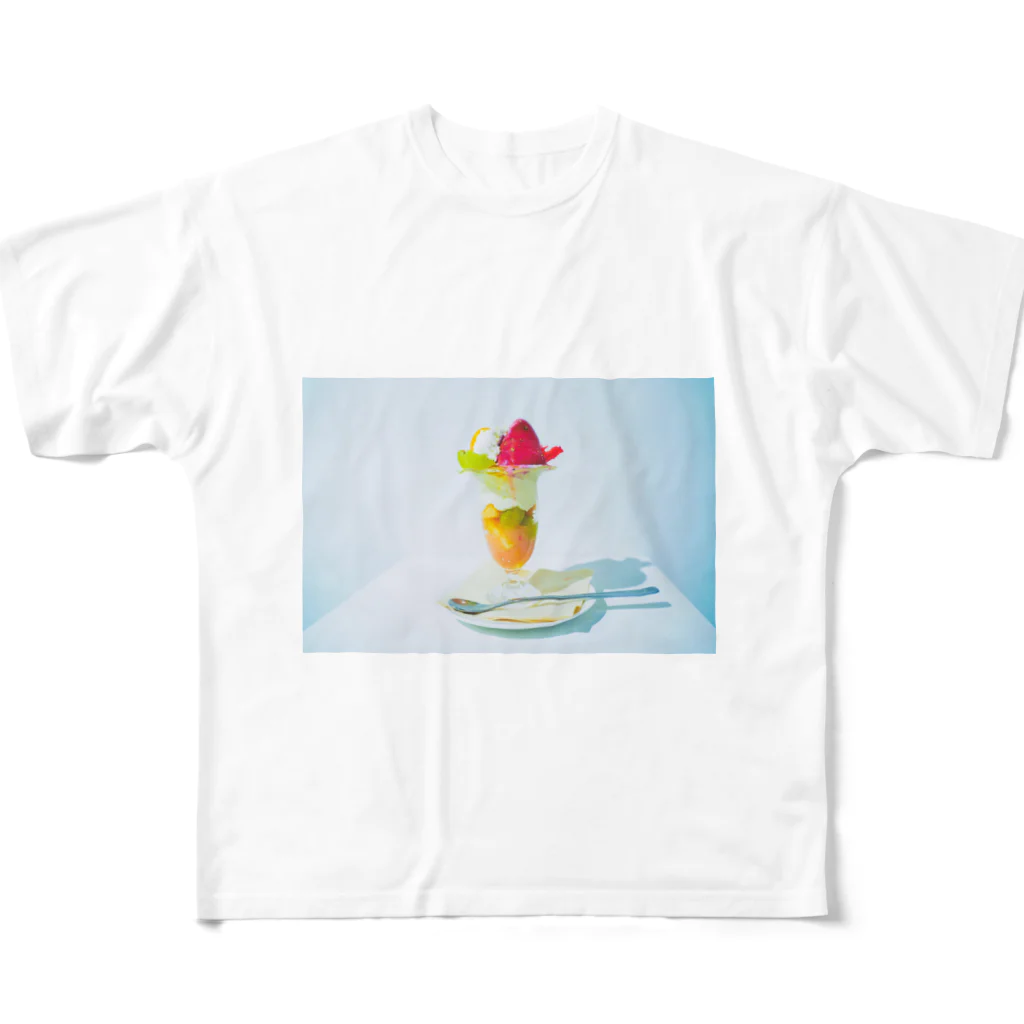 lemonのyu yanagi フルグラフィックTシャツ