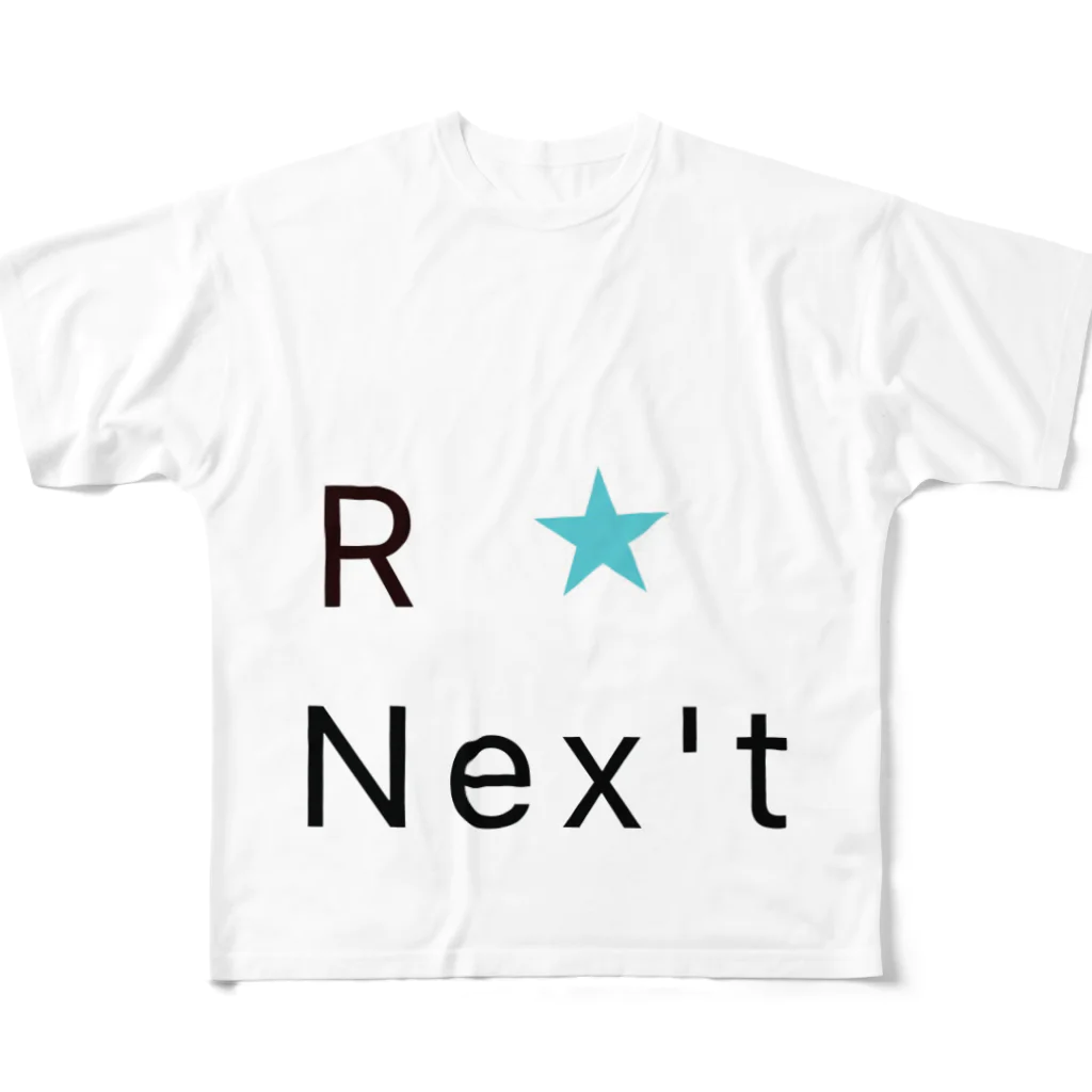 RaNextのR★Nex.t 1 フルグラフィックTシャツ