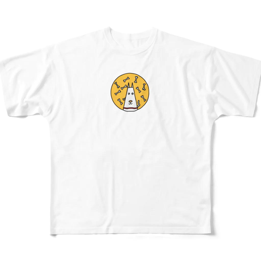ゆるいイラストのアイテム - イラストレーターハセガワの犬の妄想 All-Over Print T-Shirt