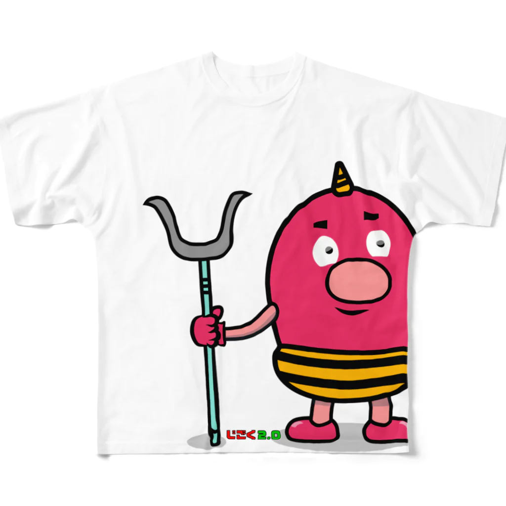 zentoyのじごく2.0　赤鬼くん All-Over Print T-Shirt