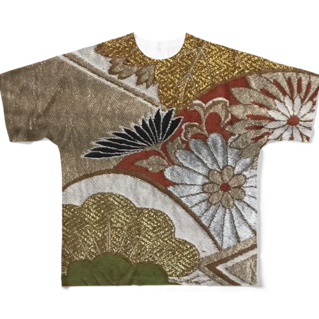 白米屋のめでたい和柄 All-Over Print T-Shirt