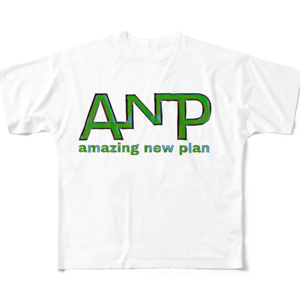 𝙉𝙤𝙗𝙪’𝙨 𝙁𝙖𝙘𝙩𝙧𝙮のamazing new plan 2 フルグラフィックTシャツ