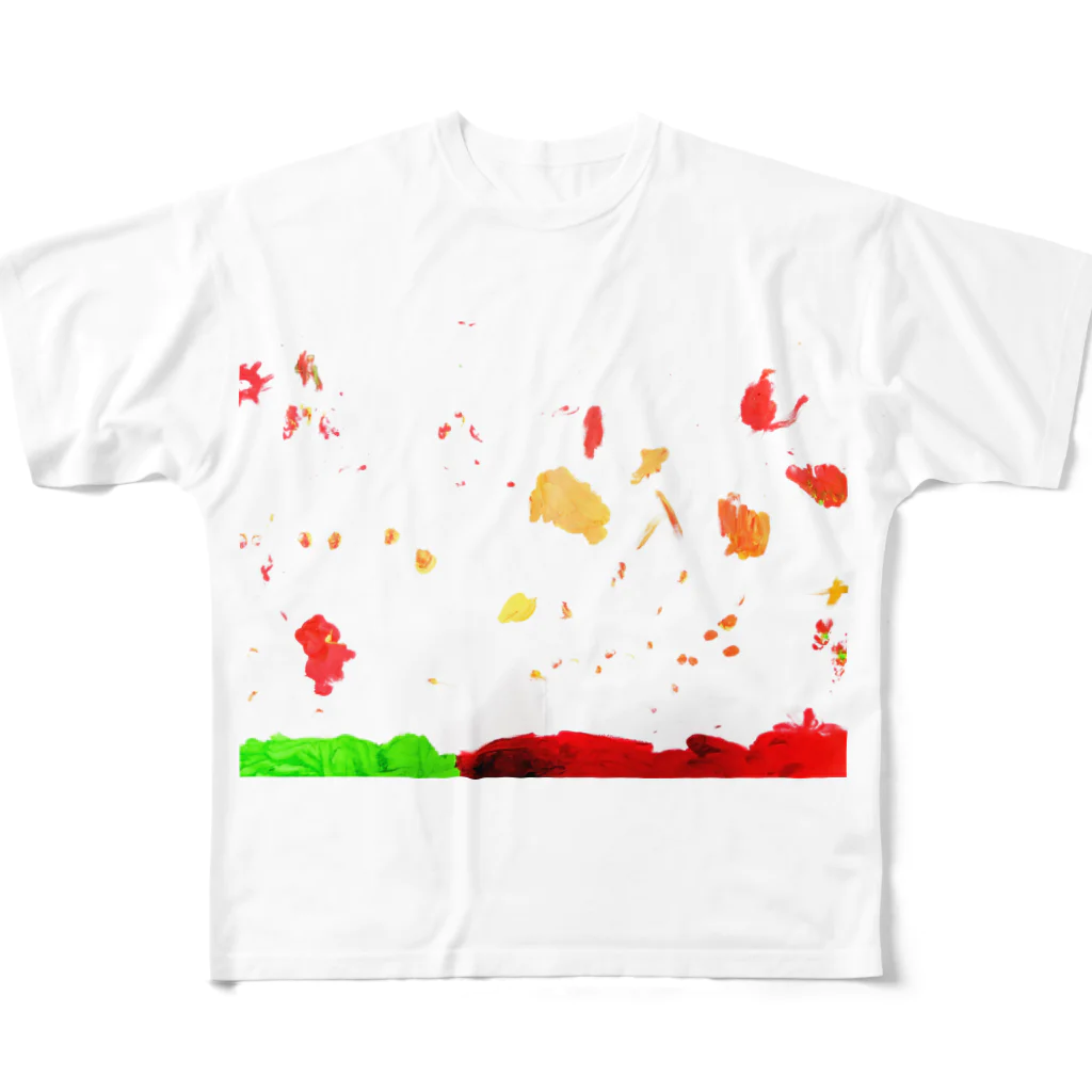 こばママ@2y5yフルタイムワーママの5歳児のジユウ All-Over Print T-Shirt