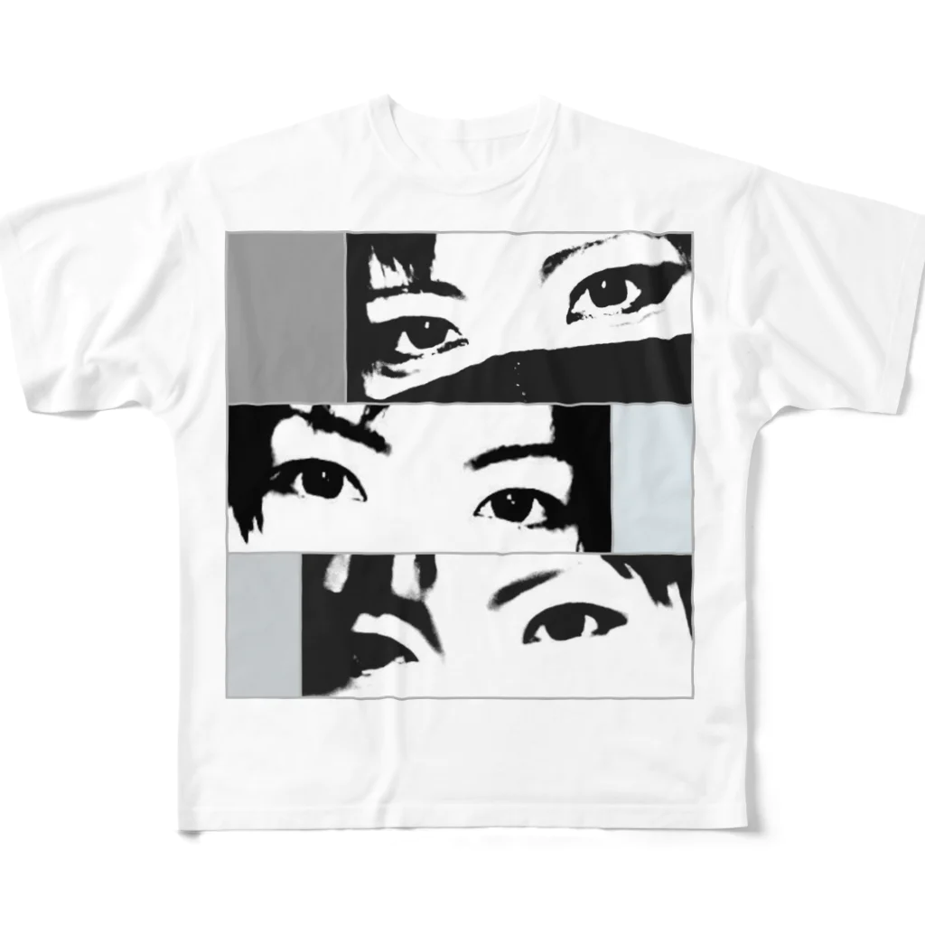 F-rush(フラッシュ)のkagura(かぐら) All-Over Print T-Shirt