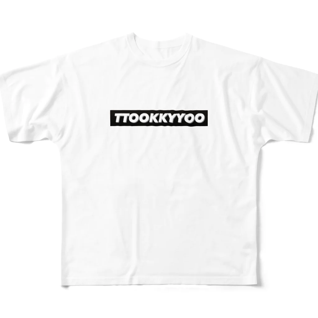 𝙉𝙤𝙗𝙪’𝙨 𝙁𝙖𝙘𝙩𝙧𝙮のTOKYO Tシャツ フルグラフィックTシャツ