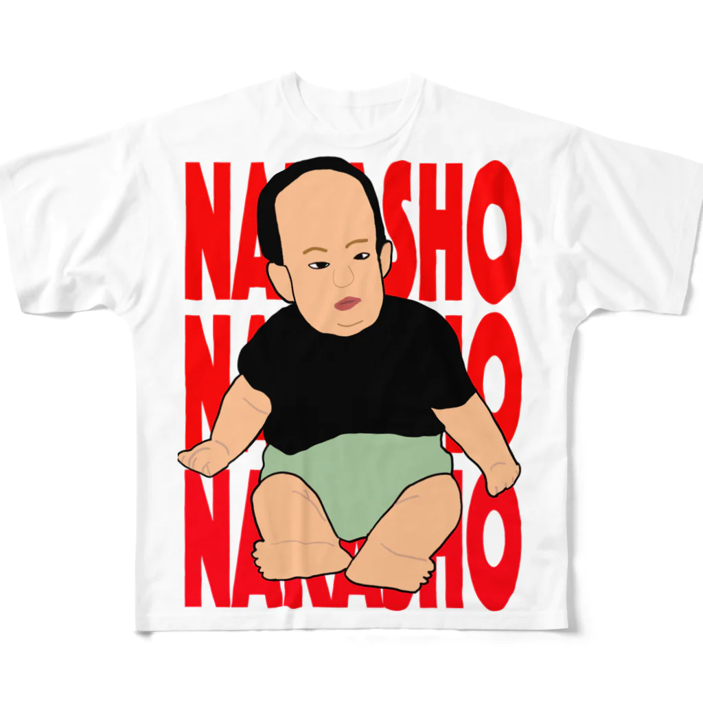 BCDSのNAKASHO フルグラフィックTシャツ