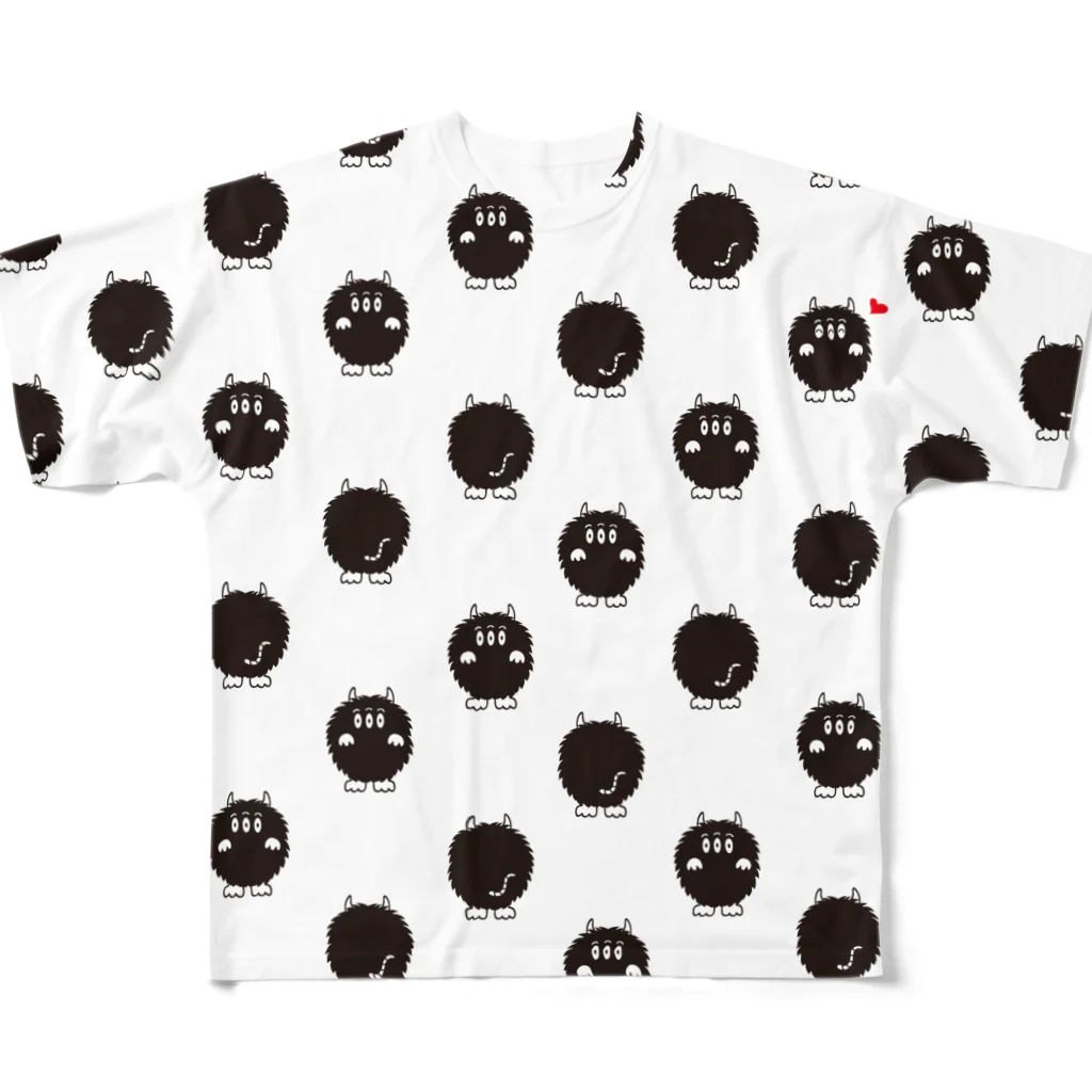 お茶の間ゴブリンのお店♪のいっぱいゴブゴブ All-Over Print T-Shirt