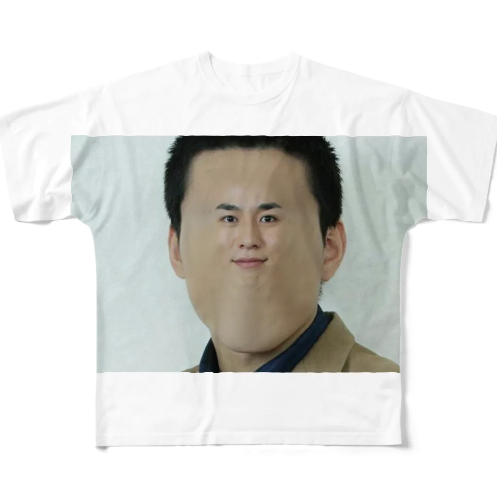 kanaTpiokaの高畑裕太顔パンパン All-Over Print T-Shirt