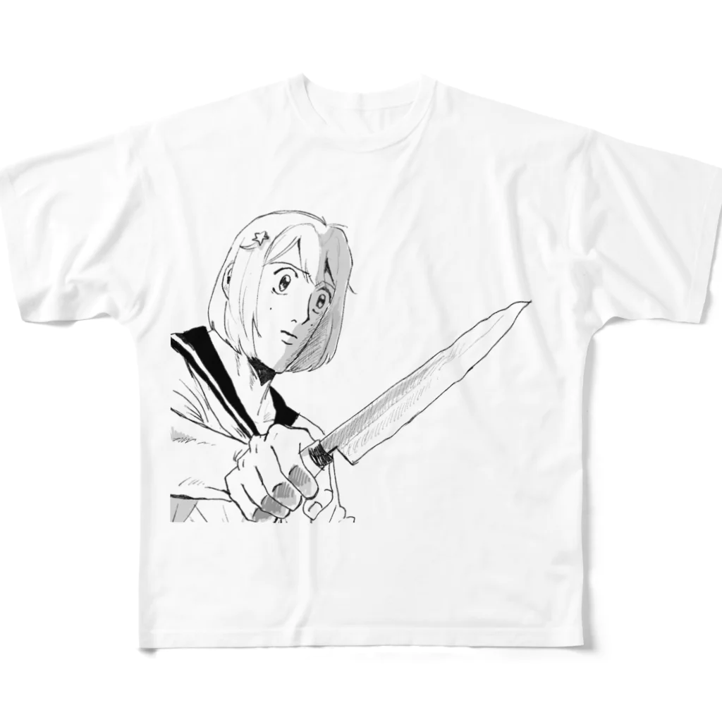 可愛いマルチケースの殺意 All-Over Print T-Shirt