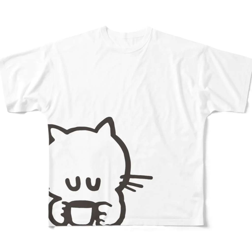 sakuriのsakuriのﾈｺﾁｬﾝ🐱♡♡ All-Over Print T-Shirt