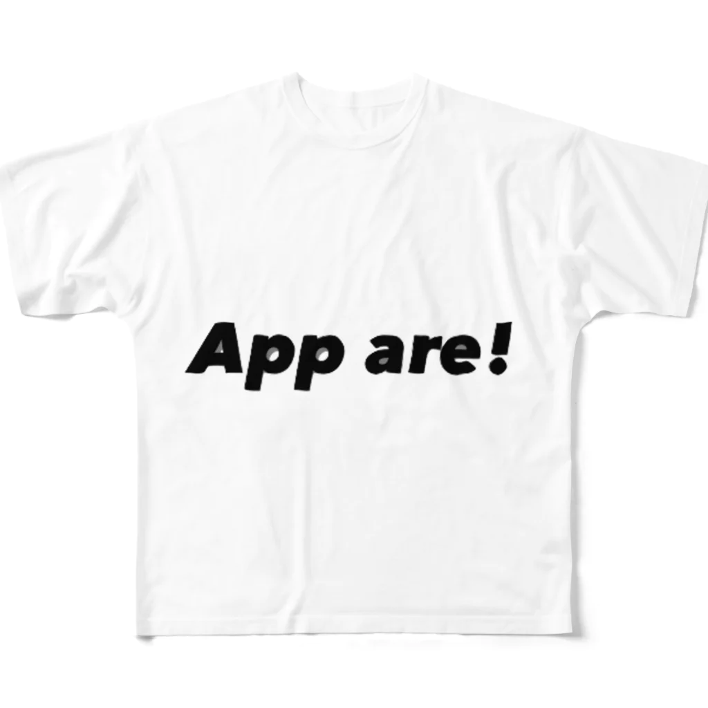 dundalanduranのアッパレ！　app are! フルグラフィックTシャツ