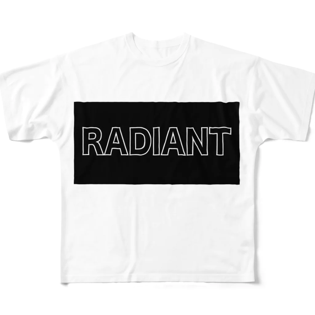 radiantのRADIANT フルグラフィックTシャツ