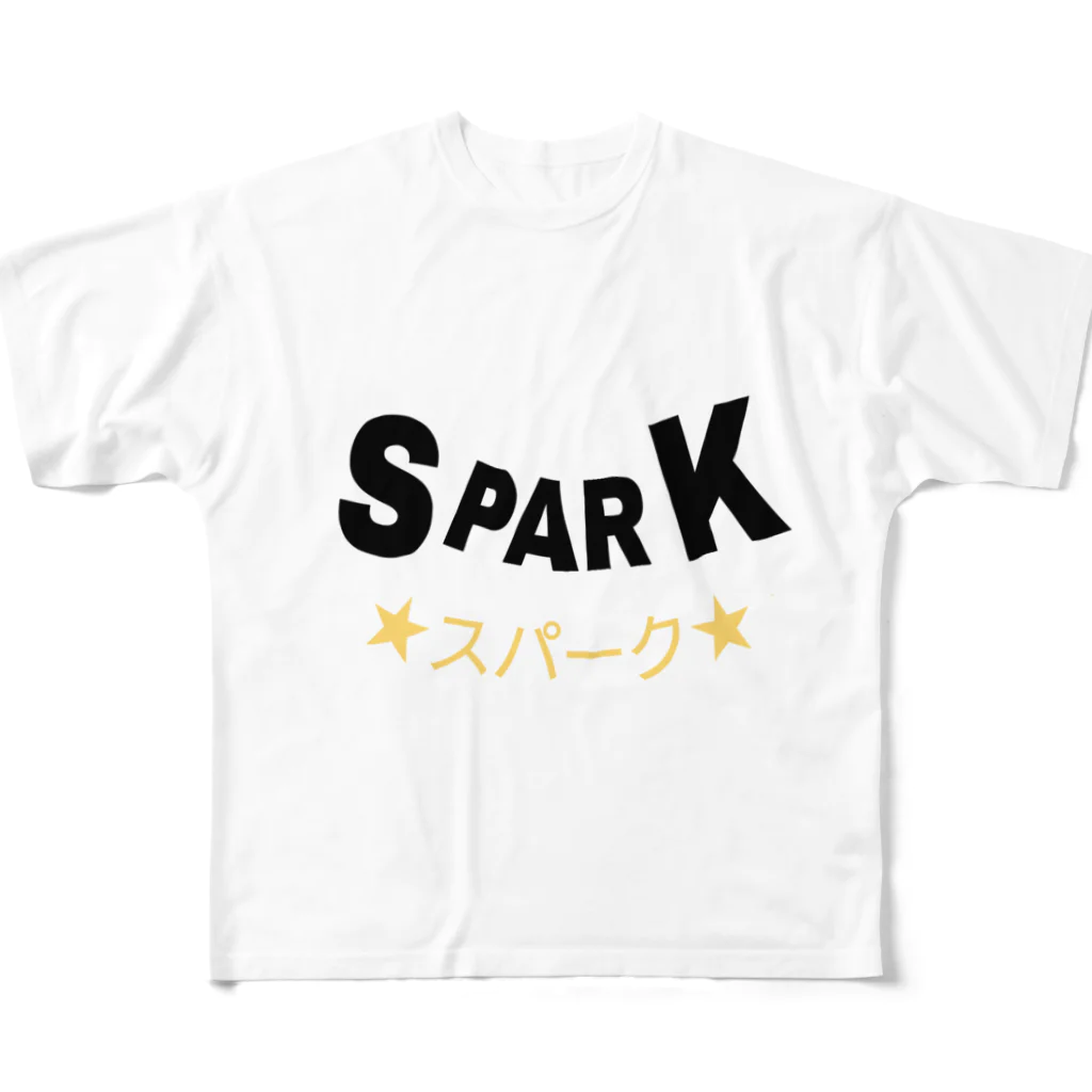 のらぬこさんのSPARK All-Over Print T-Shirt