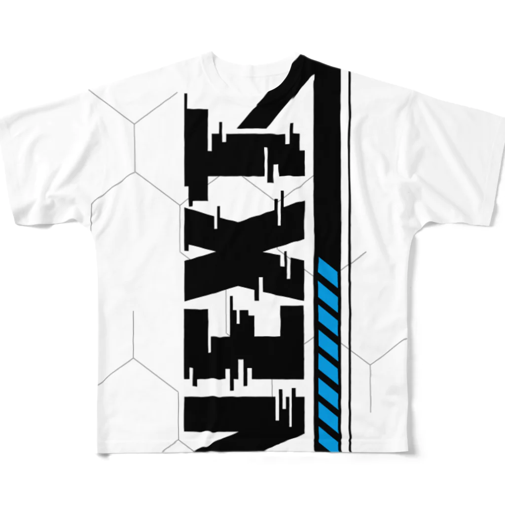 MKO DESIGNのNEXT 1 フルグラフィックTシャツ