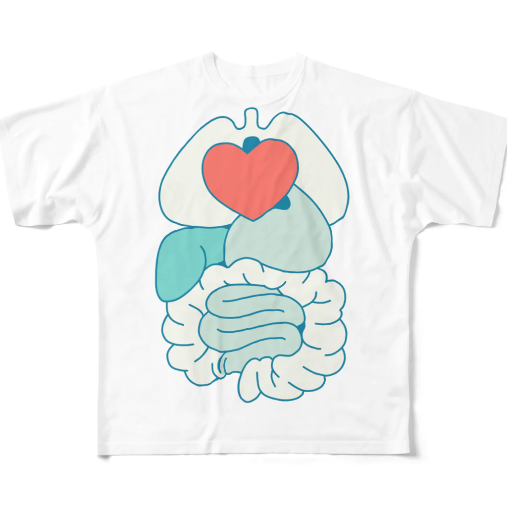 うまうまよかよかのNaizow-cool フルグラフィックTシャツ