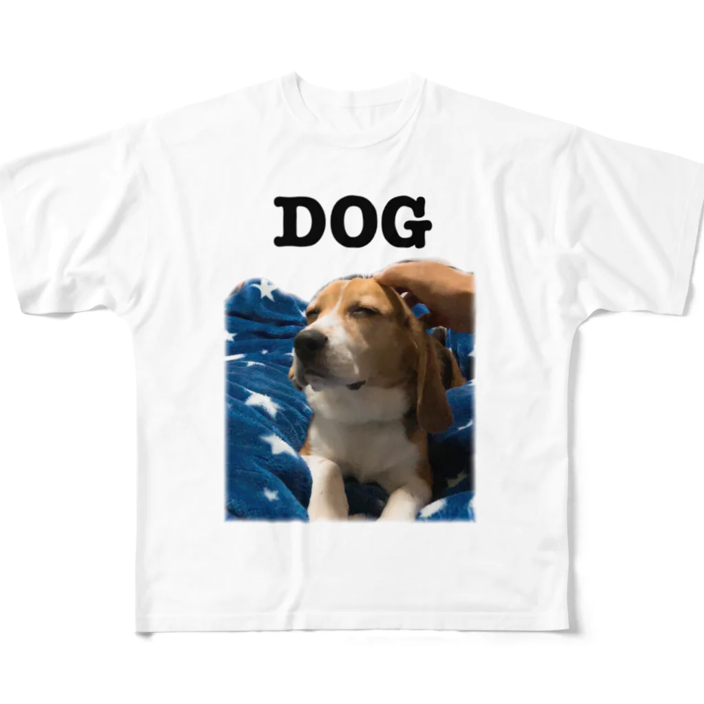 SummerSkywalkerのdog フルグラフィックTシャツ