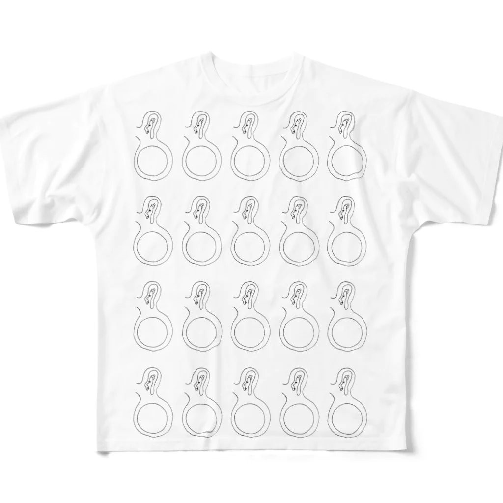 仏壇スイーツ　mamiの仏壇スイーツお耳 All-Over Print T-Shirt
