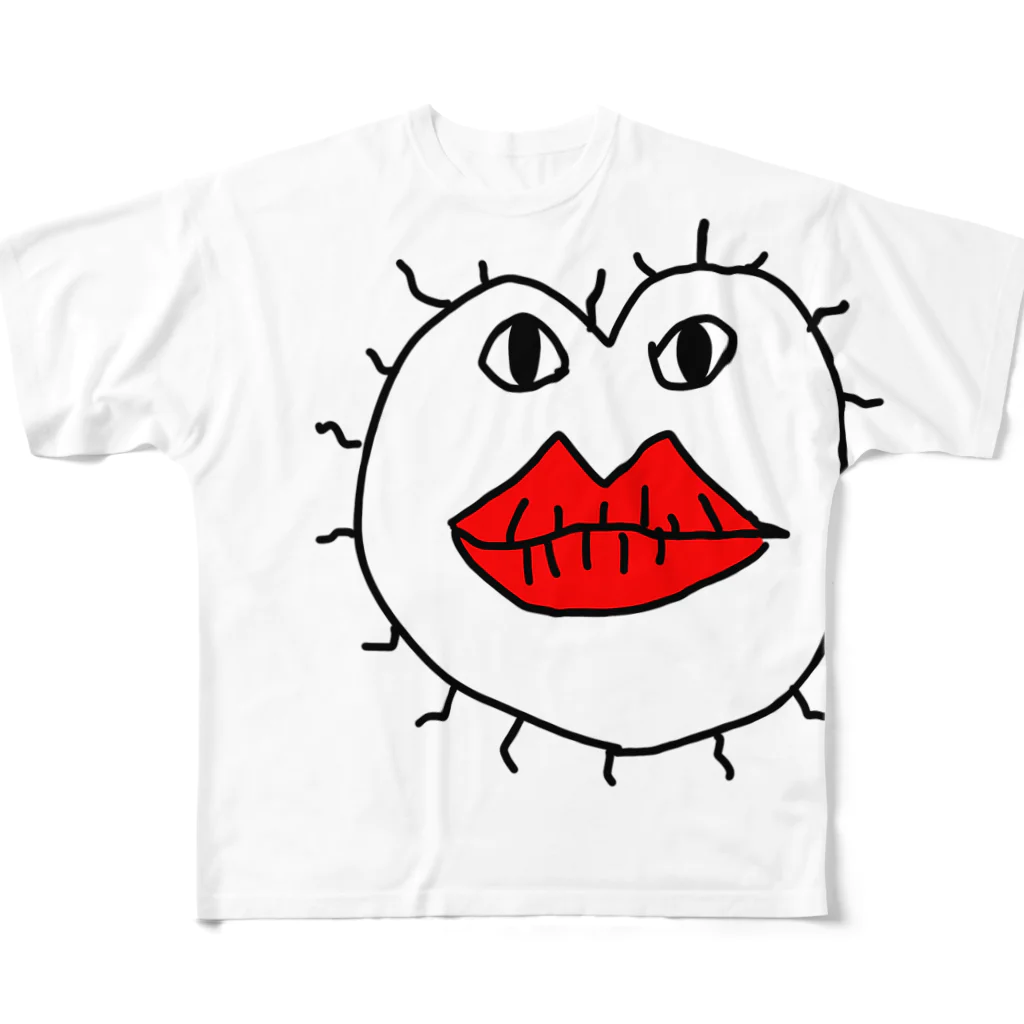 siiinaのこころくん All-Over Print T-Shirt