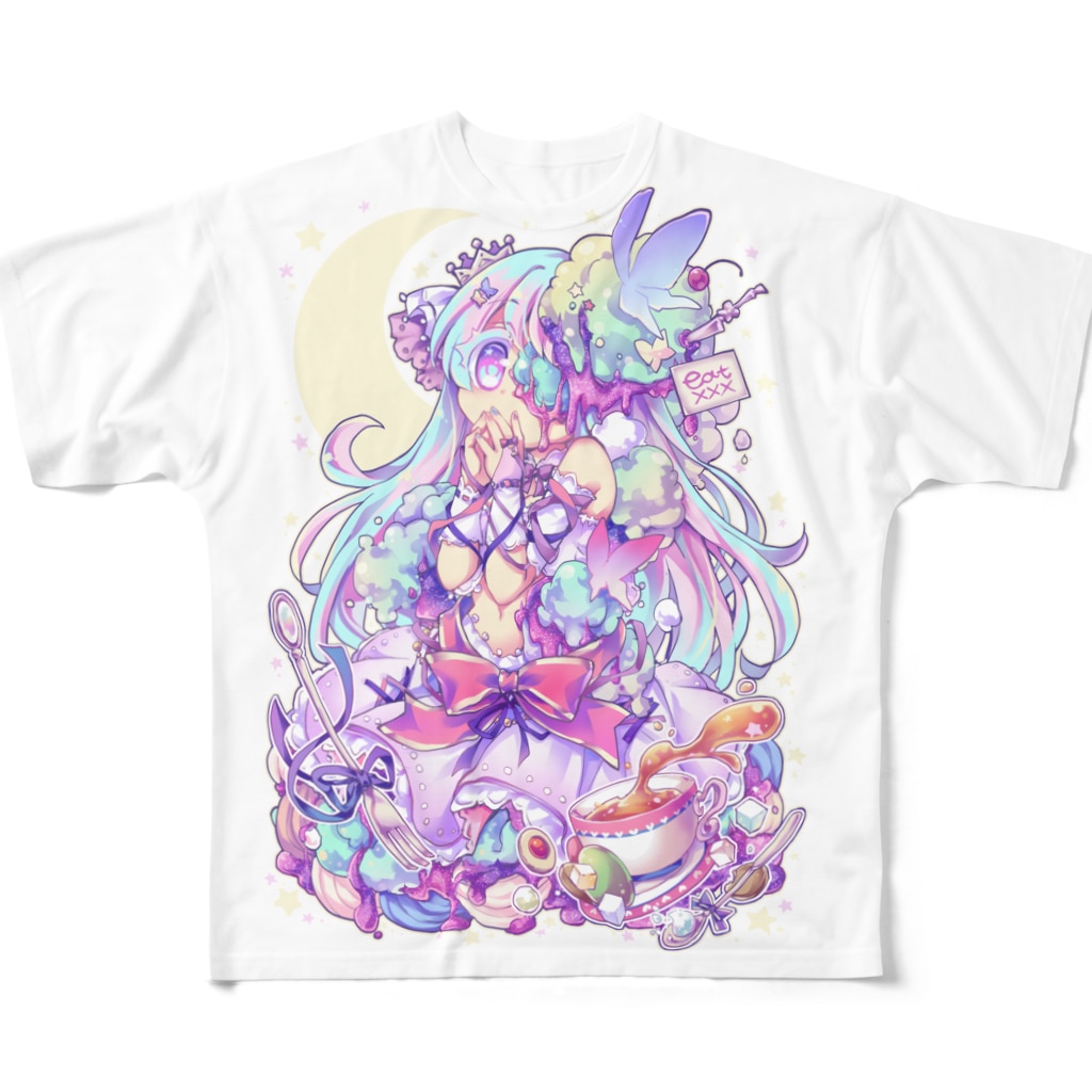 Eat Xxx 女の子のヒミツ C 月蝕ざっか店 Suzuri Pants Energy のフルグラフィックtシャツ通販 Suzuri スズリ Eat Xxx 女の子のヒミツ C 月蝕ざっか店 Suzuri Pants Energy のフルグラフィックtシャツ通販 Suzuri スズリ
