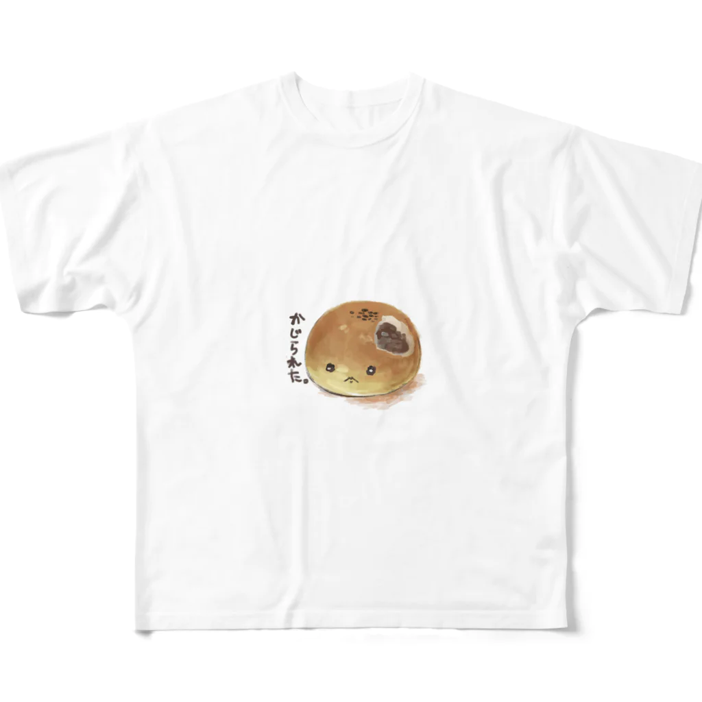 雨箱庭のかじられあんぱんちゃん All-Over Print T-Shirt