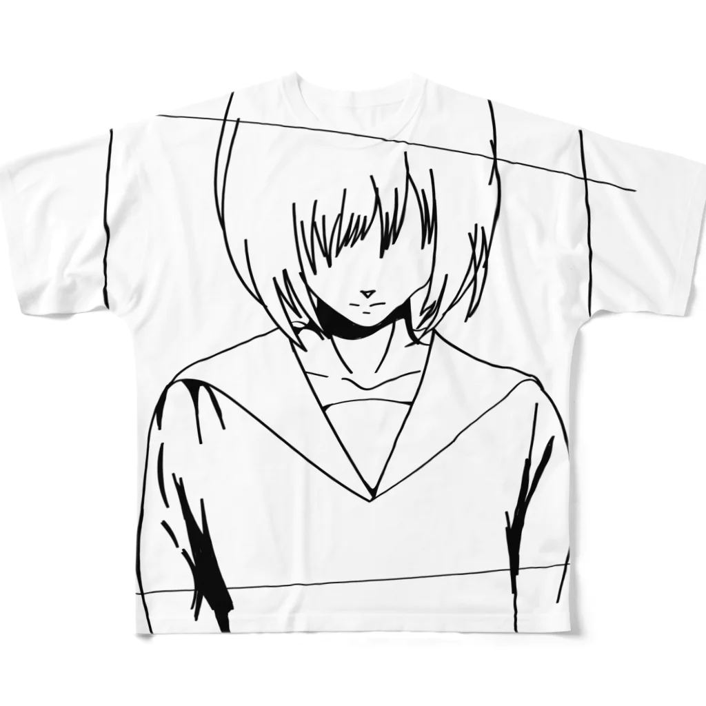  sena*の感傷 All-Over Print T-Shirt
