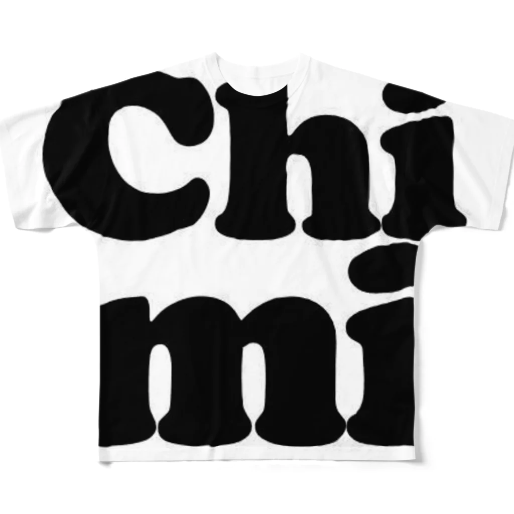 cojiん家のChi mi フルグラフィックTシャツ