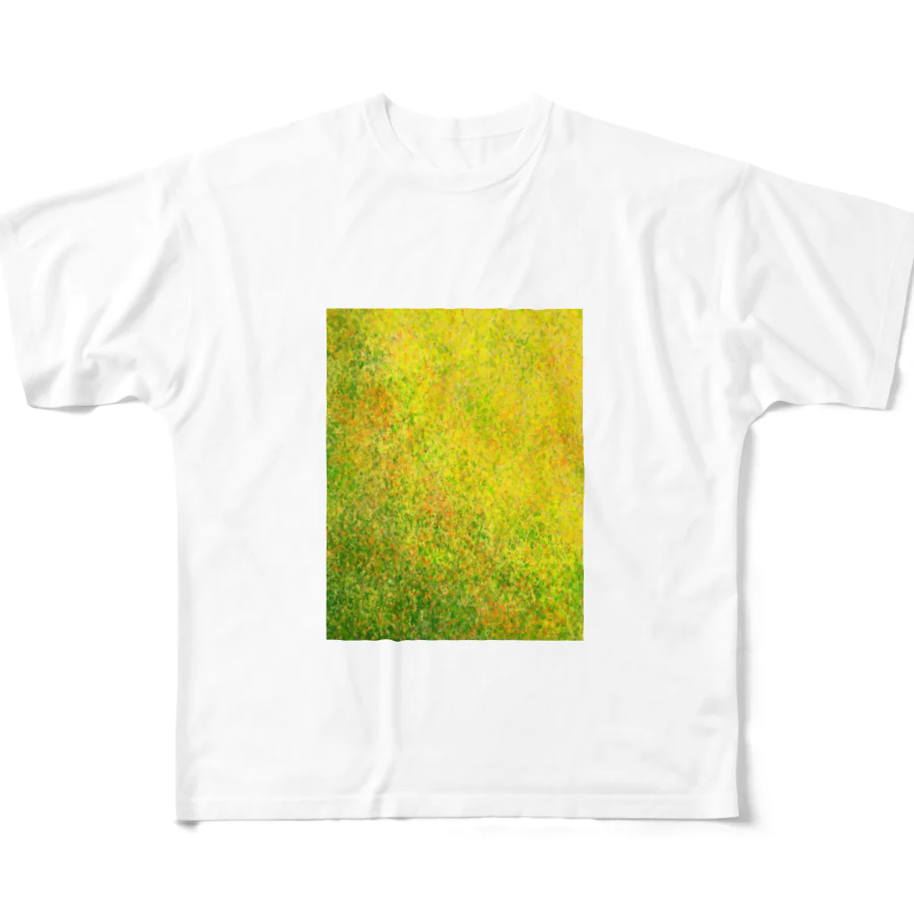 LYdesignのmeadow フルグラフィックTシャツ