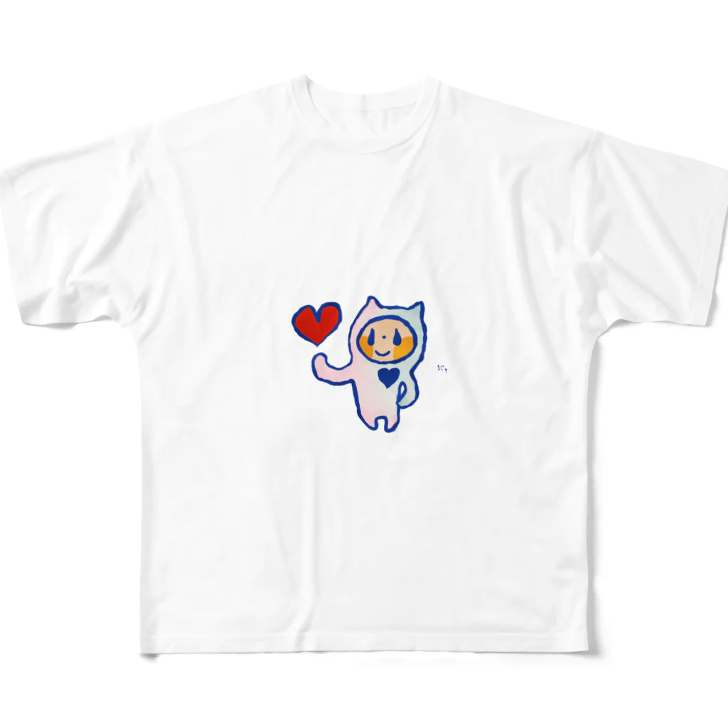 Aimatsu Junko.(まじゅ)のまじゅSUZURIオリジナル フルグラフィックTシャツ