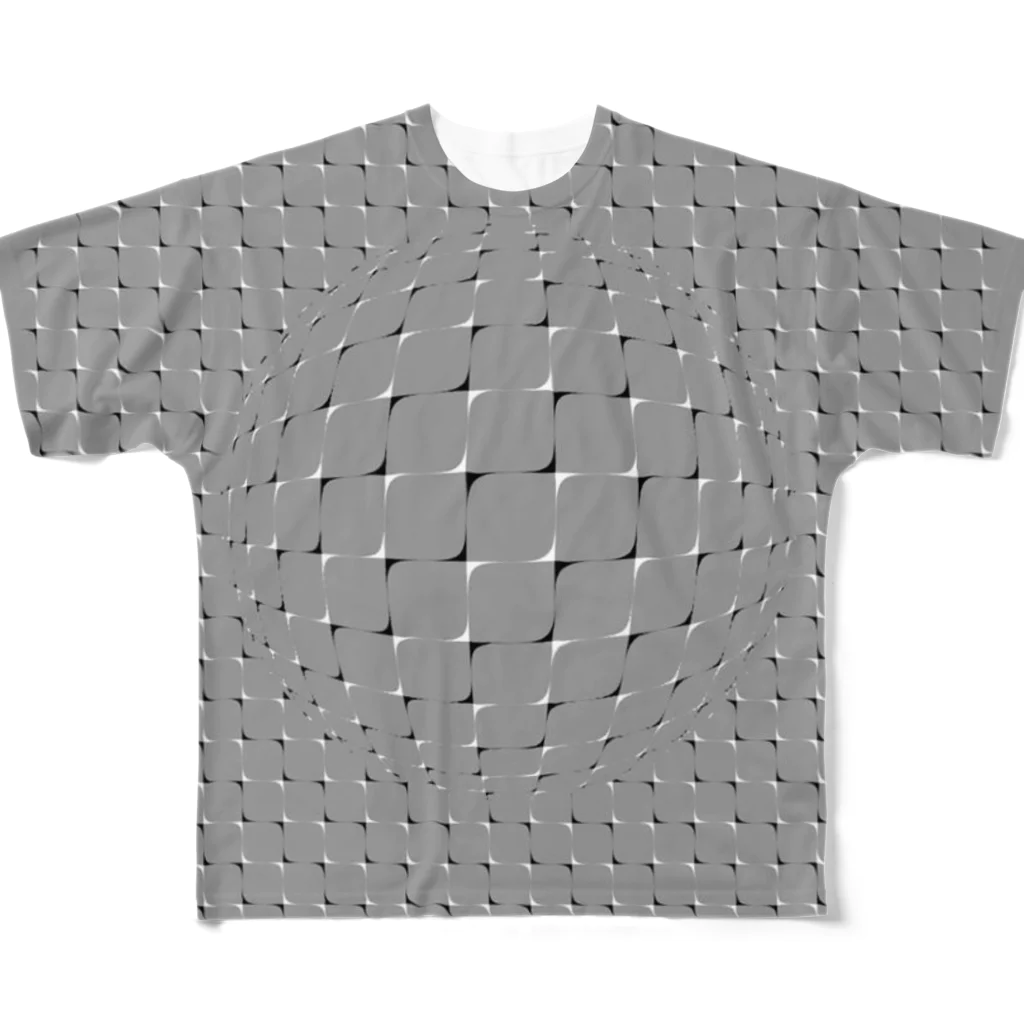 mocoso屋のなんか球体 All-Over Print T-Shirt