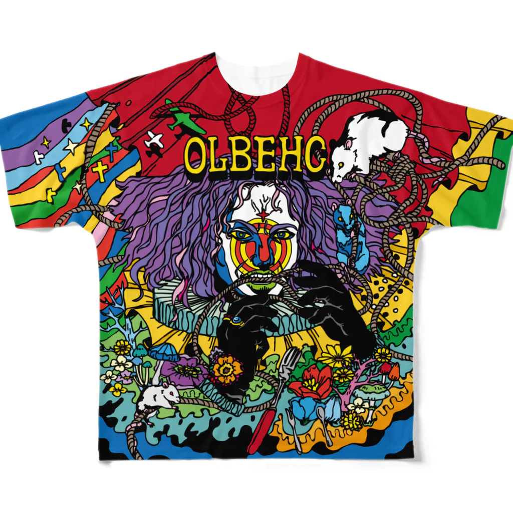 CHEBLOのOLBEHC【ノ】 All-Over Print T-Shirt