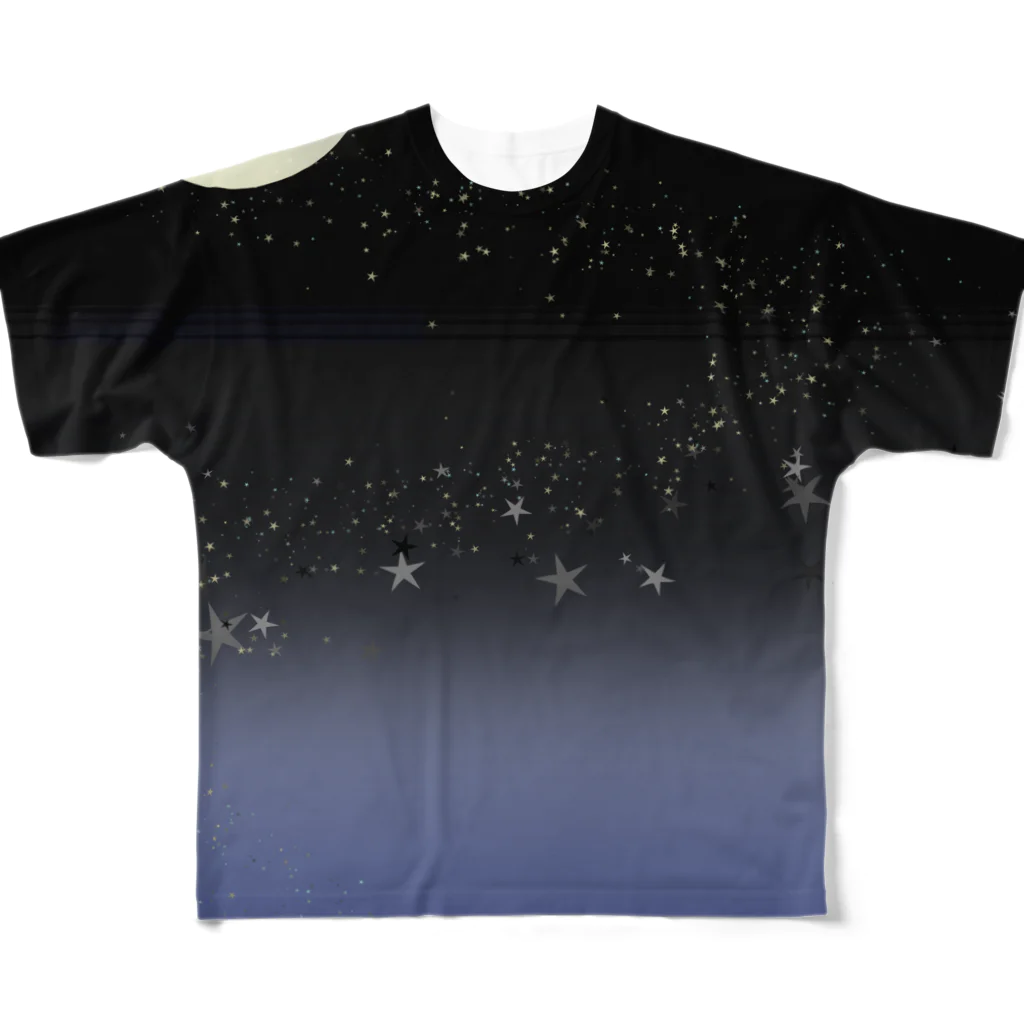 たむっち!の宇宙 フルグラフィックTシャツ